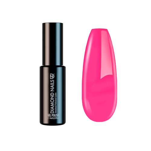 Gel Lac 4ml - DN048 - Roz neon - Pensula nouă! Diamond Nails