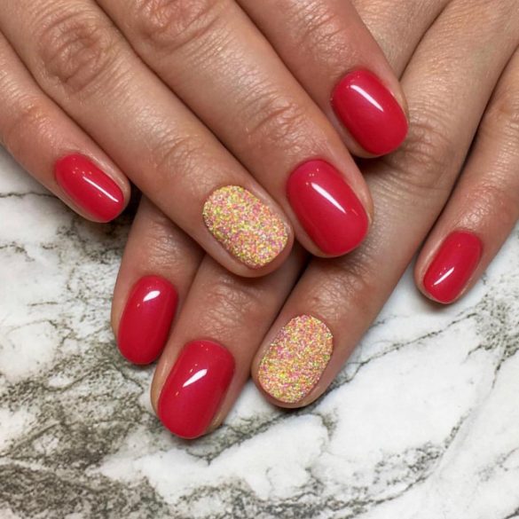 Gel Lac 4 ml - DN067 - Pink închis - Pensula nouă!