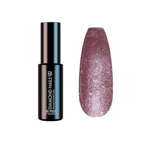 Diamond Nails Gel Lac - Violet de liliac Metal - DN072 - 4ml - Fără HEMA