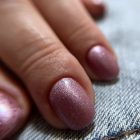 Gel Lac 4ml - DN072 - Violet de Liliac Metal - Pensula nouă!
