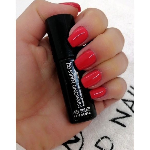 Gel Lac 4 ml - DN079 - Roșu portocaliu - Pensula nouă!