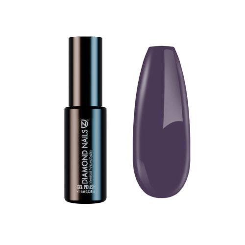 Ojă semipermanentă Gri violet DN084 4ml Diamond Nails pentru manichiuri elegante și moderne.