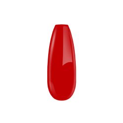 Gel Lac - 4 ml DN134 - Roșu - Pensula nouă!