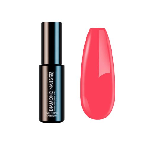 Ojă semipermanentă Coral roz DN147 4ml Diamond Nails pentru manichiuri feminine și luminoase.