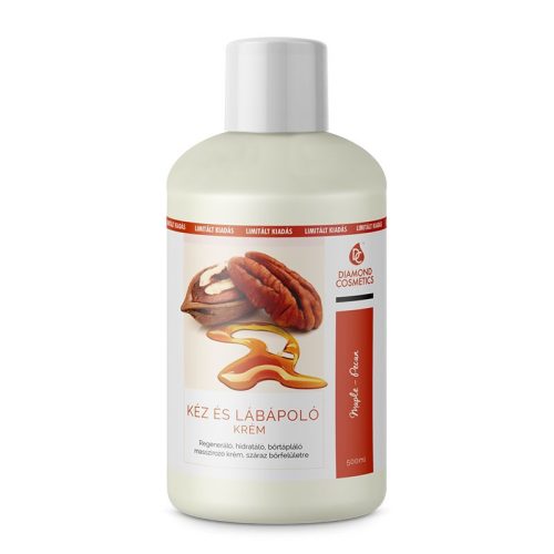 Cremă pentru mâini și picioare -platin-nucă de pecan -500 ml