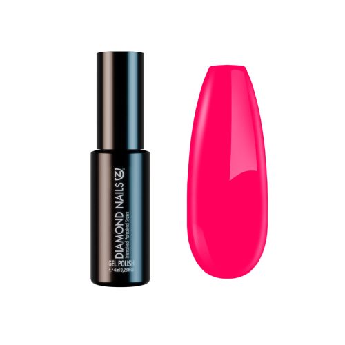 Diamond Nails Ojă semipermanentă 4ml - DN152 - Neon Roz - Pensula nouă!