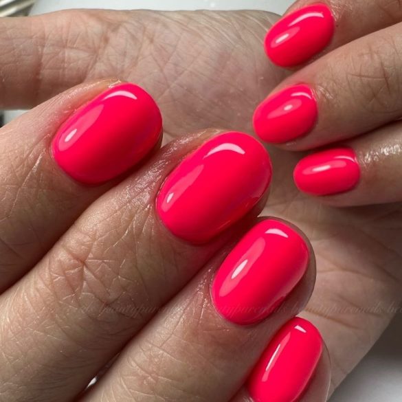 Gel Lac 4 ml - DN152 - Neon Roz - Pensula nouă!