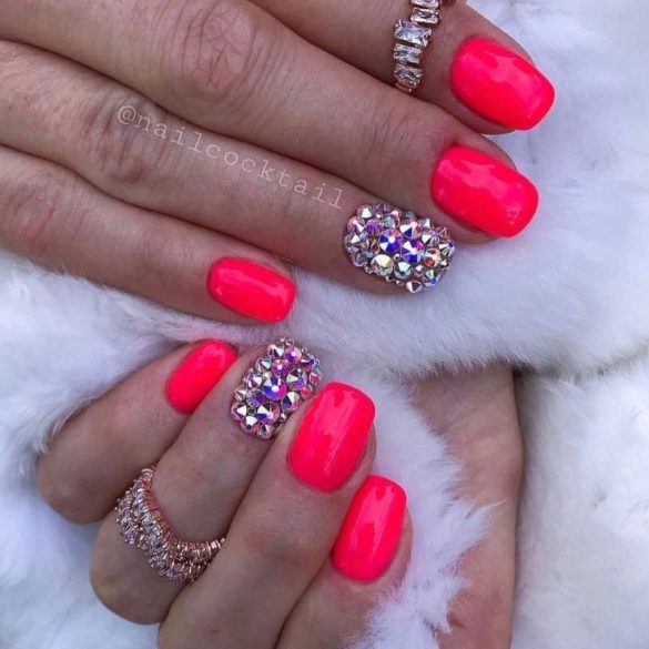 Gel Lac 4 ml - DN152 - Neon Roz - Pensula nouă!