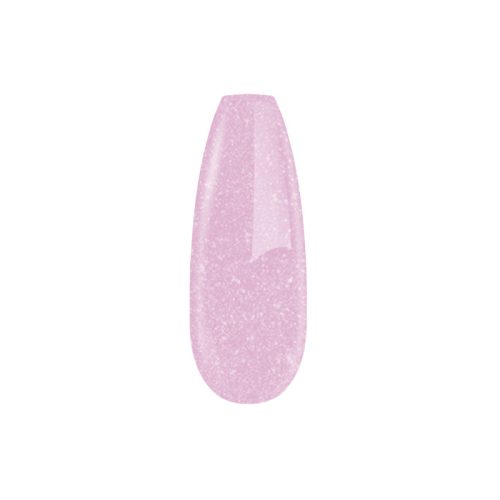 Gel lac roz de bebe sclipitor de la Diamond Nails