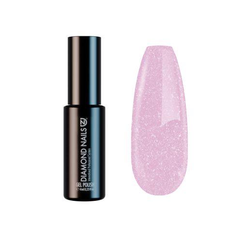 Gel lac roz de bebe sclipitor de la Diamond Nails