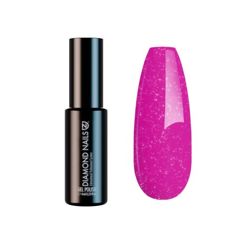 Diamond Nails Gel Lac - Bordo sclipitor - DN163 - 4ml