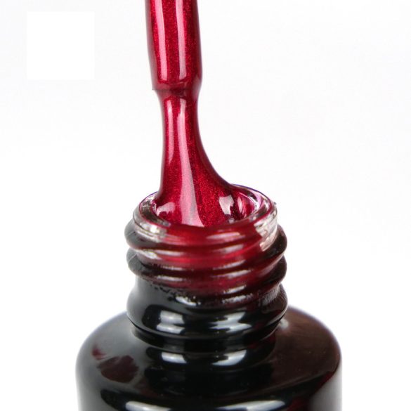 Gel Lac 4 ml - DN168 - Roșu de vin metal - Pensula nouă! 
