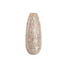 Gel Lac - DN227 - Rose Gold cu sclipici mari