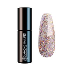 Diamond Nails Gel Lac - Sparkling Lila Sclipitor - DN228 - 7ml - fără HEMA