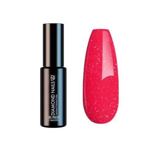 Diamond Nails Gel Lac - Roz Neon Sclipitor - DN193 - 4ml - Fără HEMA