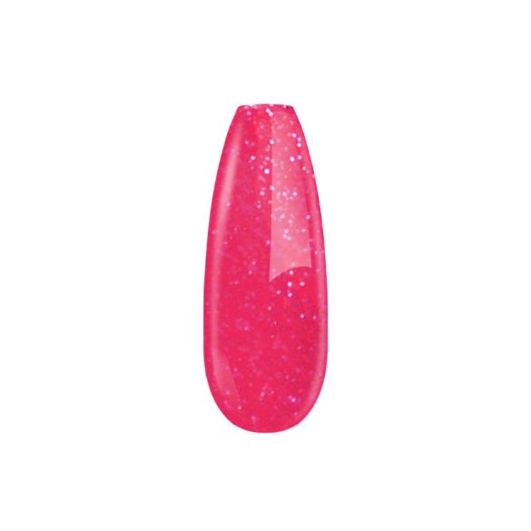 Gel Lac 4 ml DN193 - Cariocă pink sclipitor - Pensula nouă!