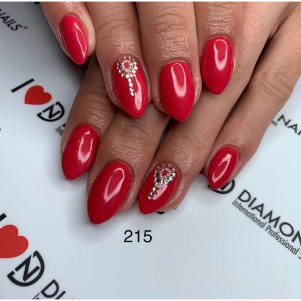 Gel Lac 4 ml - DN215 - Strawberry - Pensula nouă!