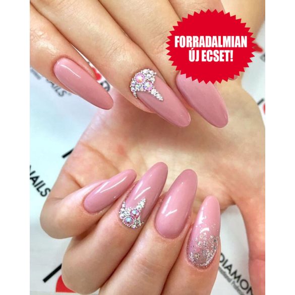 Gel Lac 4 ml - DN221 - Nude Rozaliu - Pensula nouă!