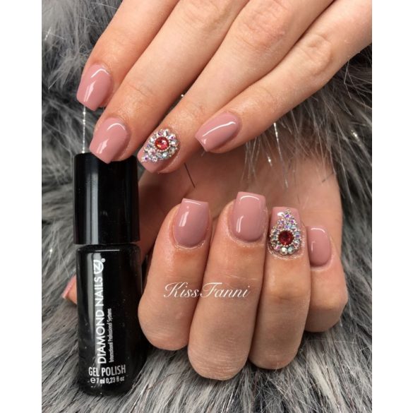 Gel Lac 4 ml - DN221 - Nude Rozaliu - Pensula nouă!