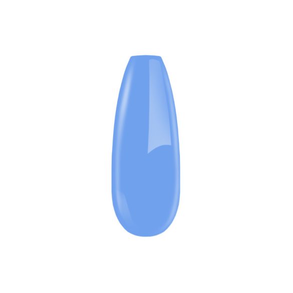Gel Lac - 4 ml DN129 - Albastru cristal - Pensula nouă!