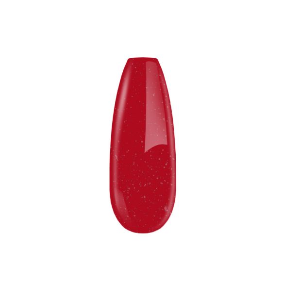 Gel Lac - 4 ml DN135 - Pink cu vibrații roșii - Pensula nouă!