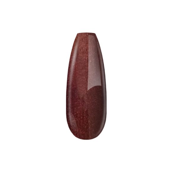 Gel lac - DN206-Brun ciocolatiu sidefat - 4 ml - Pensula nouă!