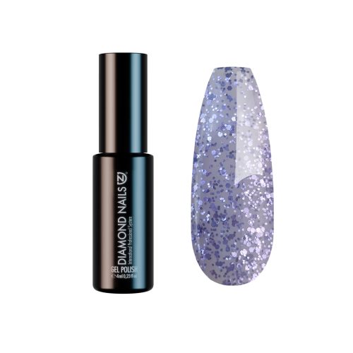 Diamond Nails Gel Lac - Lavandă sclipitoare (Mov) - DN230 - 4ml - fără HEMA
