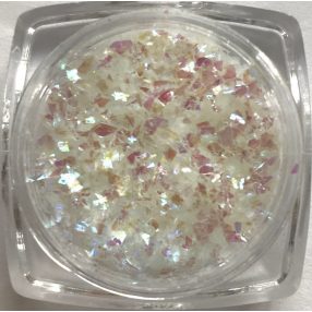 Fulgi pentru ornamentare #2 -Alb