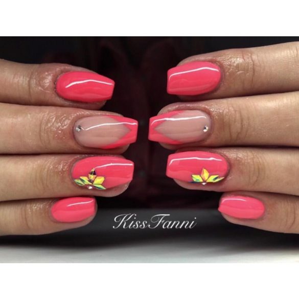 Gel Lac 4 ml - DN237 - SĂRUTUL SIRENEI - Pensula nouă!