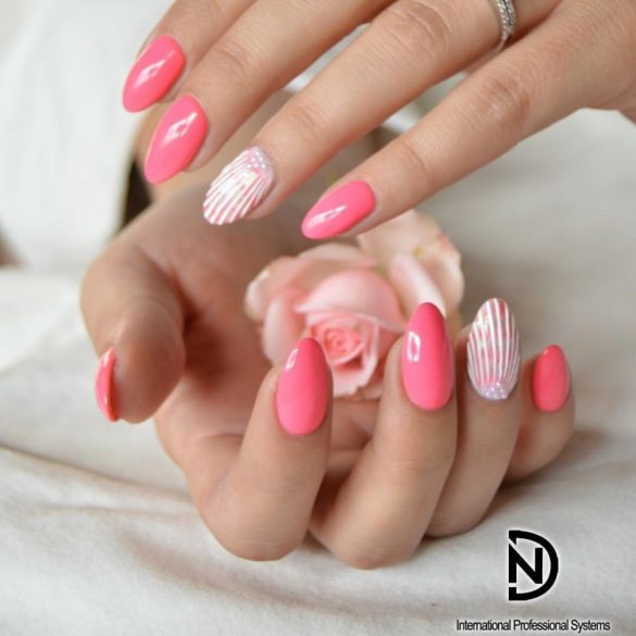 Gel Lac 4 ml - DN237 - SĂRUTUL SIRENEI - Pensula nouă!