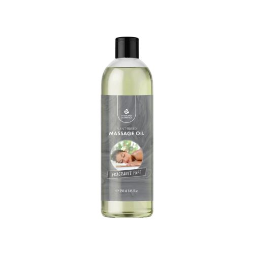 Diamond Cosmetics Ulei de masaj bază fără parfum 250 ml – hidratant și relaxant, ideal pentru toate tipurile de piele