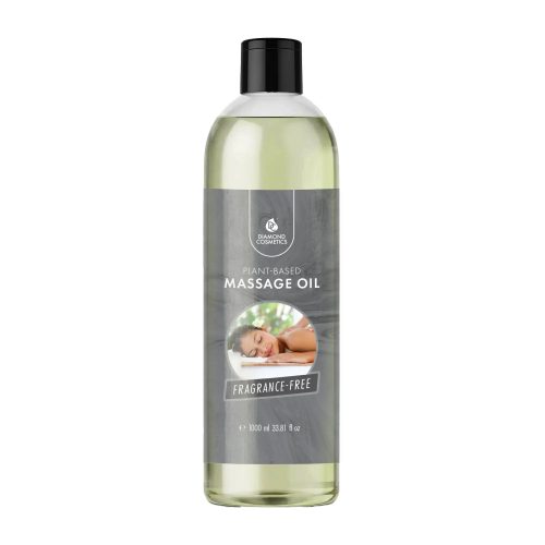 Diamond Cosmetics Ulei de masaj bază fără parfum 1 L – hidratant și relaxant, ideal pentru toate tipurile de piele