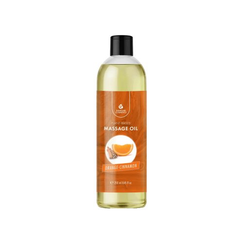 Diamond Cosmetics Ulei de Masaj cu Aromă de Scorțișoară și Portocală - 250ml - Stimulant și Tonifiant
