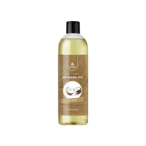 Diamond Cosmetics Ulei de masaj cu aromă de cocos – 250ml – Tonifiant și Hrănitor pentru piele
