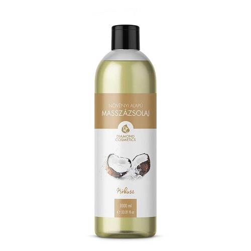 Ulei de masaj Cu aromă de cocos 1 l Diamond Cosmetics