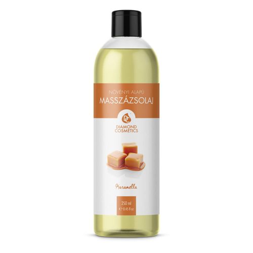 Ulei de masaj Cu aromă de caramel 250 ml Diamond Cosmetics