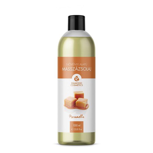Ulei de masaj Cu aromă de caramel 1 liter Diamond Cosmetics