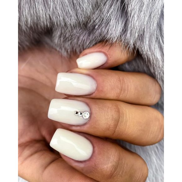 Bază Gel Lac cu fibră de sticlă și vitamine alb 7 ml