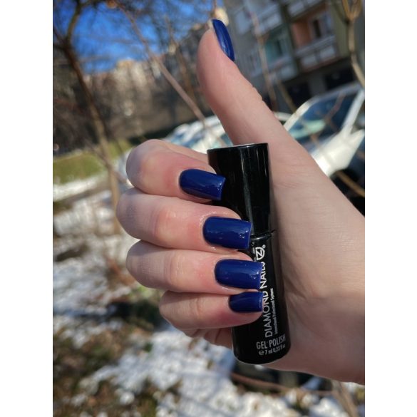 Gel Lac 4 ml - DN001 - Albastru regal - Pensula nouă!
