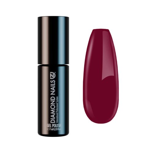 Diamond Nails ojă semipermanentă Violet de Mangan DN130 7ml cu nuanță bordo elegantă