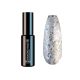 Diamond Nails Gel Lac - Sclipici Auriu cu Hexagoane Argintii - DN110 - 4ml - Fără HEMA