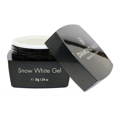 Gel UV alb laptos Snow White 30g de la Diamond Nails.
