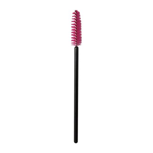 Perie extensii gene  - negru-roz (10buc)