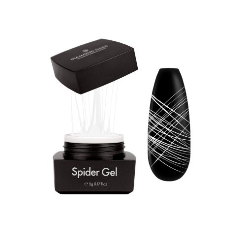 Spider Gel Alb 5g – Linii fine și modele creative - Diamond Nails
