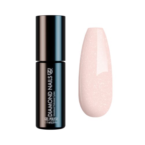 Diamond Nails ojă semipermanentă Roz Fairytale DN258 7ml cu nuanță delicată și feminină