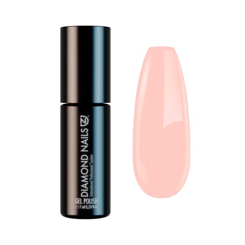 Diamond Nails ojă semipermanentă Apricot Peach DN260 7ml cu nuanță delicată de cais și aspect elegant