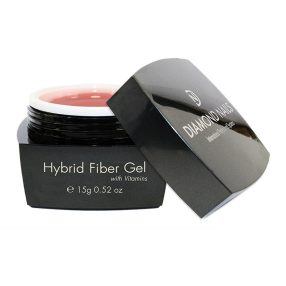 Gel hybrid cu vitamine si fibra de sticla Light Pink de la Diamond Nails. Gel hybrid cu vitamine si fibra de sticla Light Pink de la Diamond Nails.