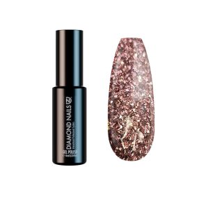 Diamond Nails ojă semipermanentă mov intens DN060 4ml cu culoare profundă și finisaj uniform