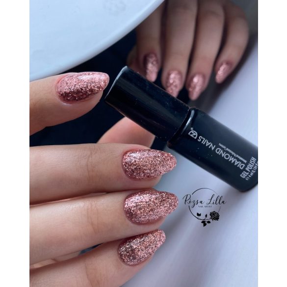 Gel Lac - DN060 - 4ml - Rosegold - Pensula nouă!