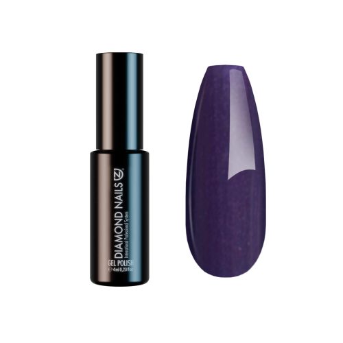 Ojă semipermanentă Irresistible Violet Închis DN247 4ml Diamond Nails pentru manichiuri elegante și pline de profunzime